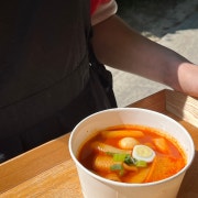 우즈떡볶이 메뉴 사진(네이버)