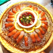 제주직송)딱새우회 메뉴 사진(네이버)