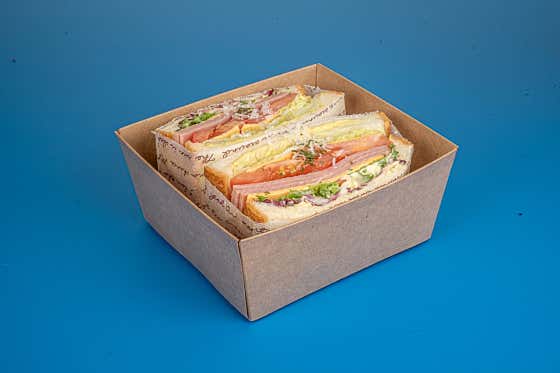 계란&게살 샌드위치 메뉴 사진(네이버)