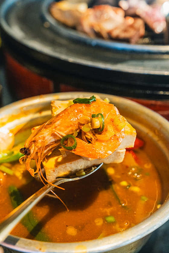 훈도 바다내음 해물 된장찌개 메뉴 사진(네이버)