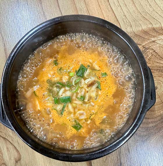 청국장 메뉴 사진(네이버)