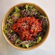 고추장 육회 비빔밥 메뉴 사진(네이버)