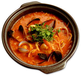 뚝배기 해산물 파스타 & 리조또 메뉴 사진(네이버)