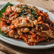 김장 굴김치 메뉴 사진(네이버)