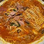 부대찌개 메뉴 사진(네이버)