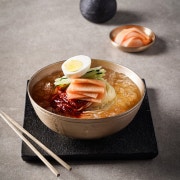 제주산방 물밀면 메뉴 사진(네이버)