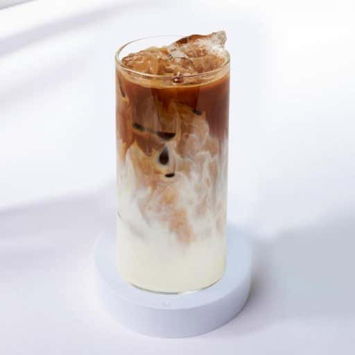 프리미엄 바닐라 라떼 메뉴 사진(네이버)