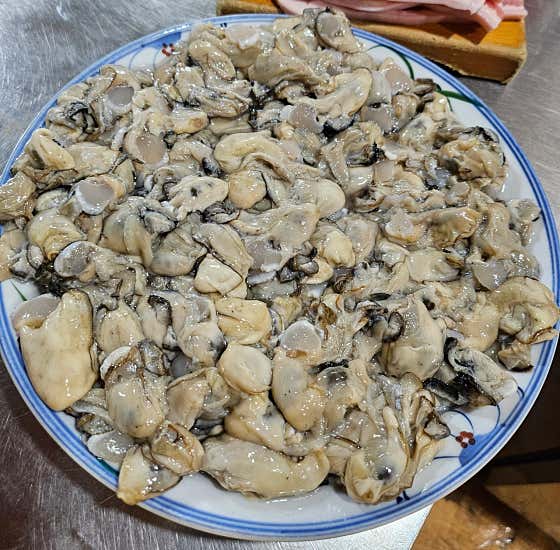 생굴구이 메뉴 사진(네이버)