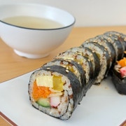 백씨김밥(시그니처) 메뉴 사진(네이버)