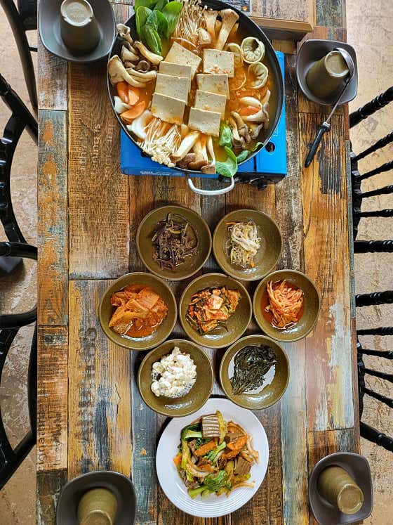 두부버섯전골 메뉴 사진(네이버)