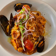 해산물 토마토 파스타 메뉴 사진(네이버)