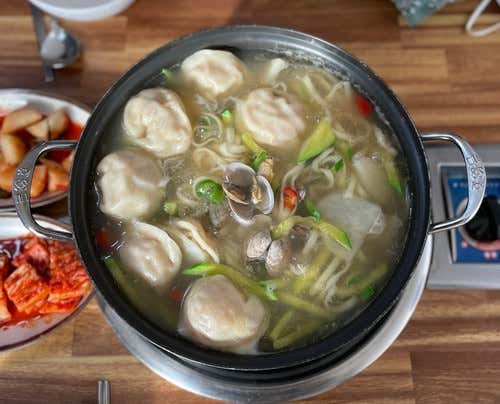 칼만두(2인) (동절기) 메뉴 사진(네이버)