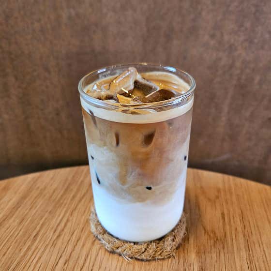수제바닐라빈라떼 메뉴 사진(네이버)