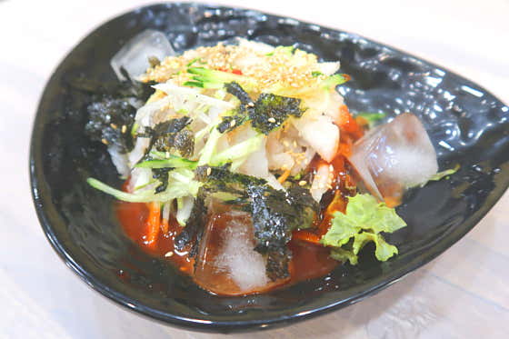 물회 메뉴 사진(네이버)