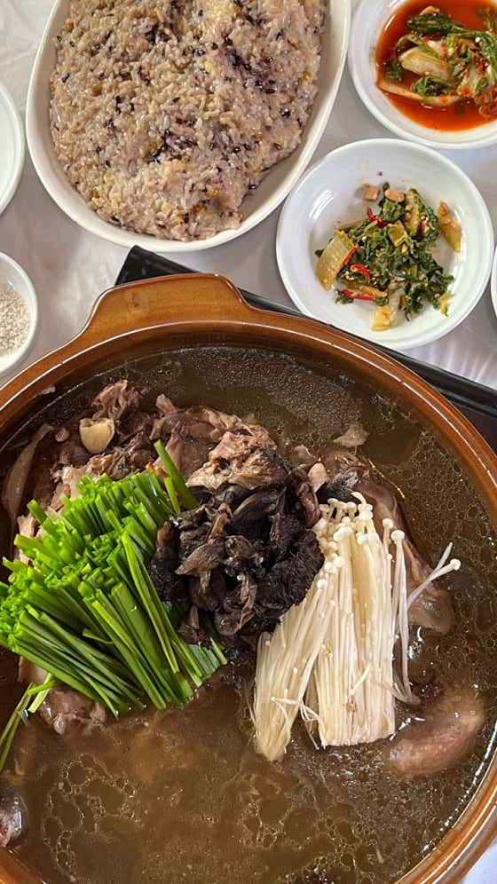 능이오리 메뉴 사진(네이버)