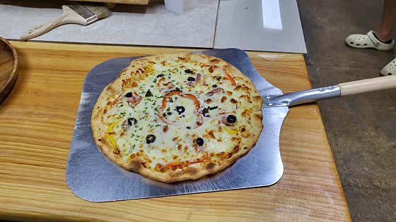 콤비네이션 피자 메뉴 사진(네이버)