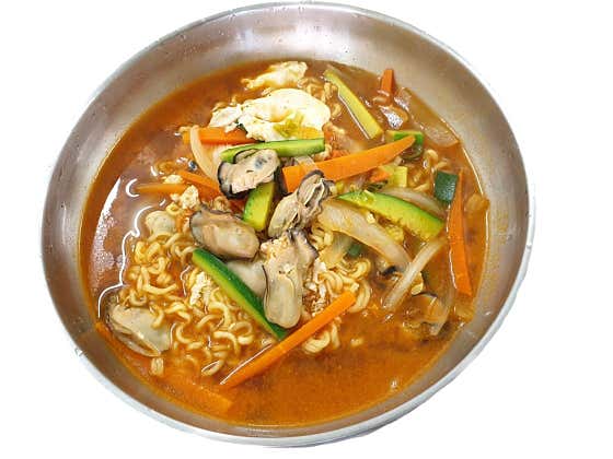 굴라면 메뉴 사진(네이버)