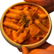 매콤 떡볶이 메뉴 사진(네이버)