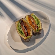 당근라페 샌드위치 메뉴 사진(네이버)