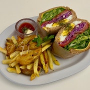 Sandwich & fries 메뉴 사진(네이버)