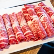 한우1+1++대패등심 메뉴 사진(네이버)