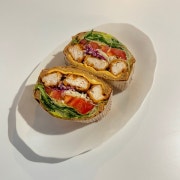 치킨텐더 샌드위치 메뉴 사진(네이버)