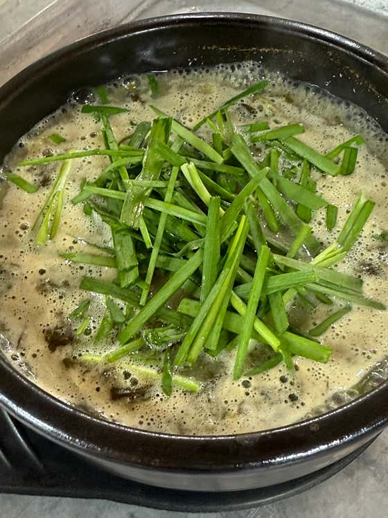 장어탕 메뉴 사진(네이버)