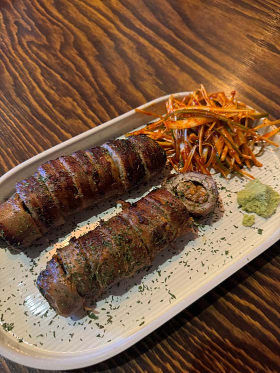 삼겹김치말이 메뉴 사진(네이버)