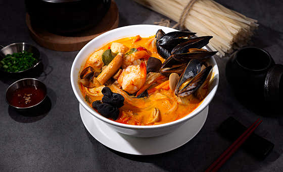 똠얌 쌀국수 메뉴 사진(네이버)