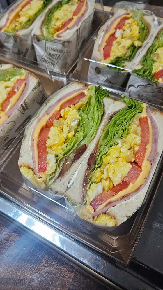 클럽샌드위치 메뉴 사진(네이버)