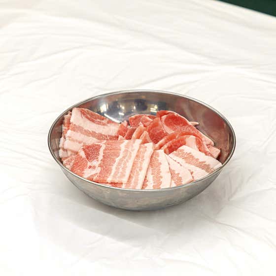 급랭삼겹살 메뉴 사진(네이버)
