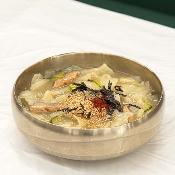 손수제비 메뉴 사진(네이버)