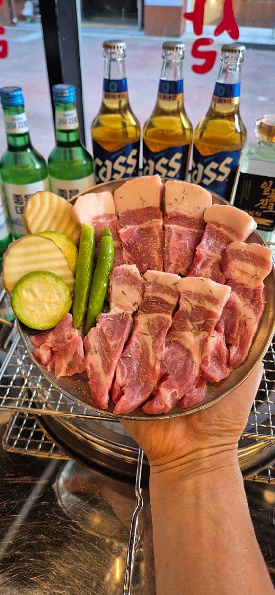 꼬들살(130g) 메뉴 사진(네이버)