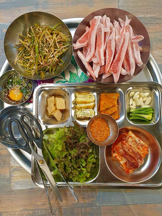 급냉항정살 메뉴 사진(네이버)