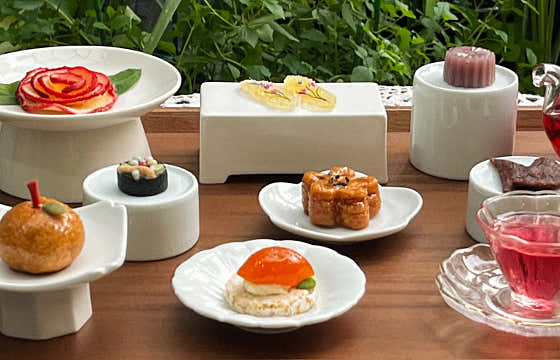 늘새솔 프리미엄 다과상(예약 필수) 메뉴 사진(네이버)