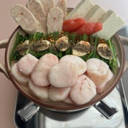 야장 데이트 소개팅 모츠나베 세트 메뉴 사진(네이버)