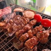 양꼬치(매일수작업냉장육100%) 메뉴 사진(네이버)
