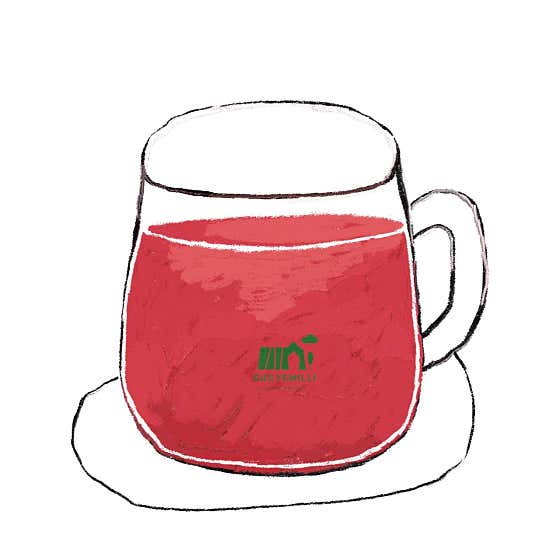 문경 오미자차 (HOT / ICE) 메뉴 사진(네이버)
