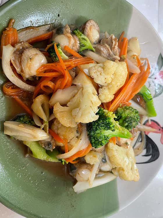 Mixed vegetables 메뉴 사진(네이버)