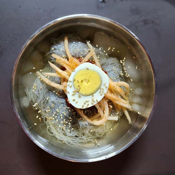 냉면(물/비빔) 메뉴 사진(네이버)