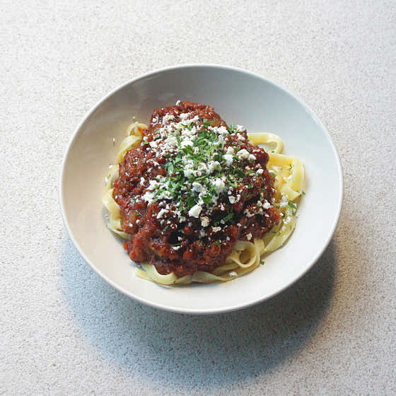 BOLOGNESE PASTA 메뉴 사진(네이버)