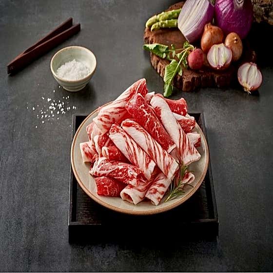 호주산-차돌박이160g 메뉴 사진(네이버)