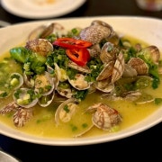 바지락 술찜 메뉴 사진(네이버)