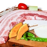 한돈 암퇘지 삼겹 150g(1인분) 메뉴 사진(네이버)