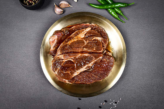 [1인분] 목살양념갈비 메뉴 사진(네이버)