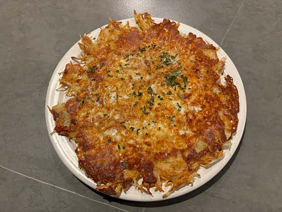 감자 치즈전 메뉴 사진(네이버)
