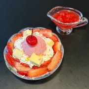 딸기빙수(시즌메뉴) 메뉴 사진(네이버)
