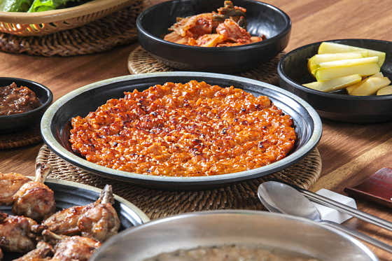 닭불고기 1접시 메뉴 사진(네이버)
