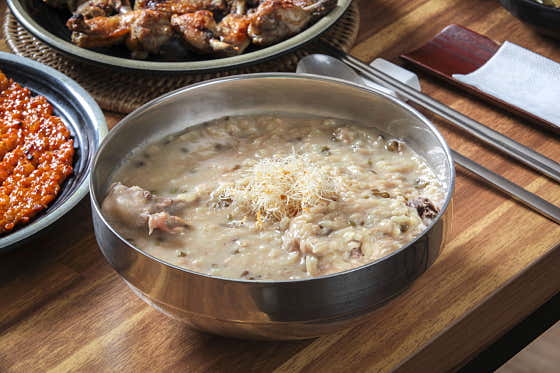 닭백숙 1인분 메뉴 사진(네이버)