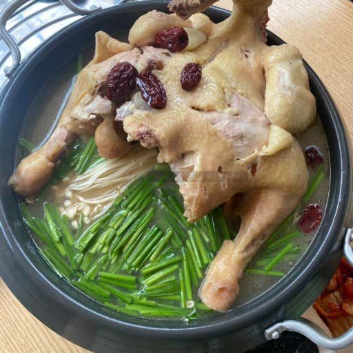 닭백숙 메뉴 사진(네이버)